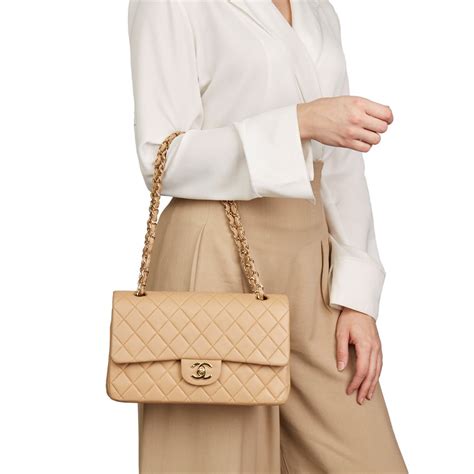 classic chanel flap bag price|chanel classic flap bag beige.